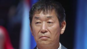 Президентът на Международната федерация по гимнастика Моринари Ватанабе